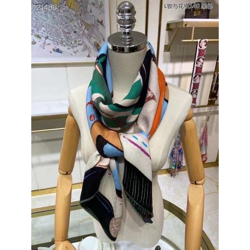 Louis Vuitton Silk and Wool Scarf SS001281