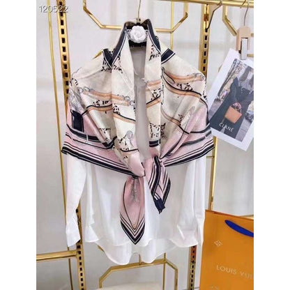 Louis Vuitton Silk and Wool Scarf SS001282