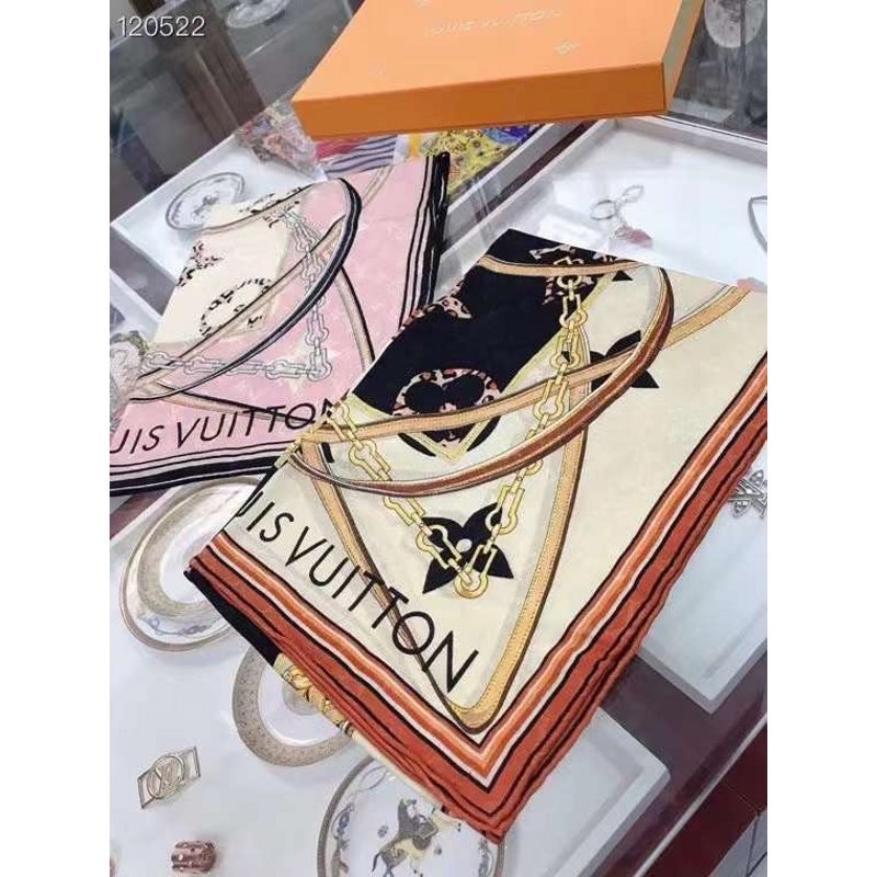Louis Vuitton Silk and Wool Scarf SS001282