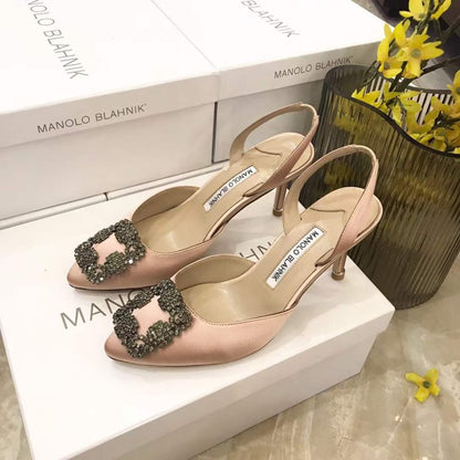 Manolo Blahnik Hollow Sandals SH00408
