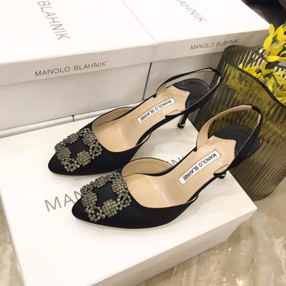 Manolo Blahnik Hollow Sandals SH00409