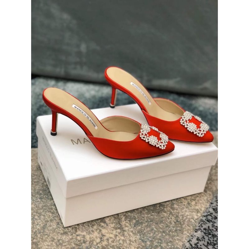 Manolo Blahnik Hollow Sandals SH00416