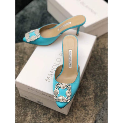 Manolo Blahnik Hollow Sandals SH00417