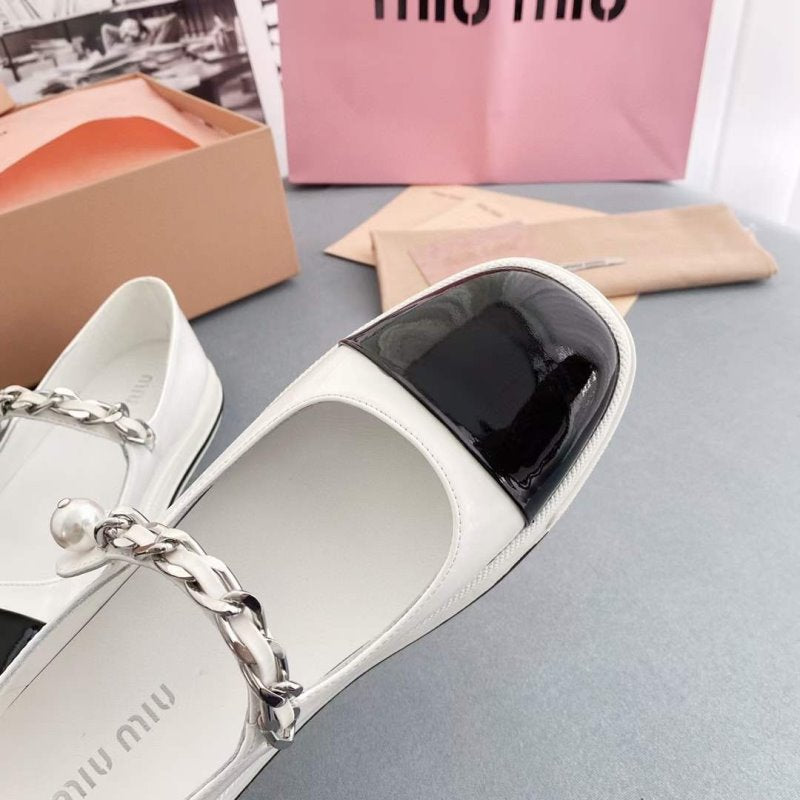 Miu miu Ballet Flat Sole Shoes SHS05407