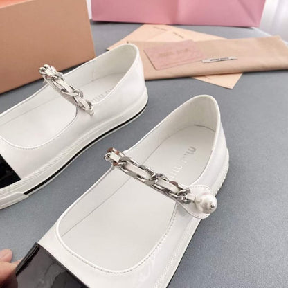 Miu miu Ballet Flat Sole Shoes SHS05407