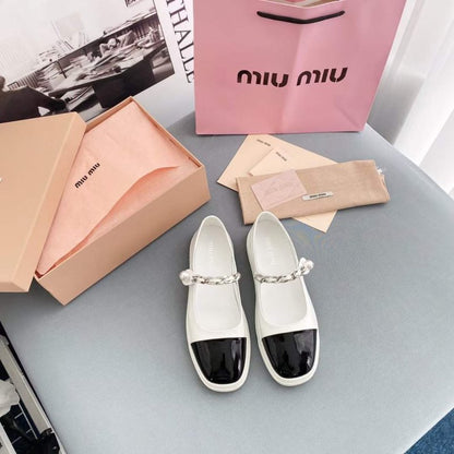 Miu miu Ballet Flat Sole Shoes SHS05407