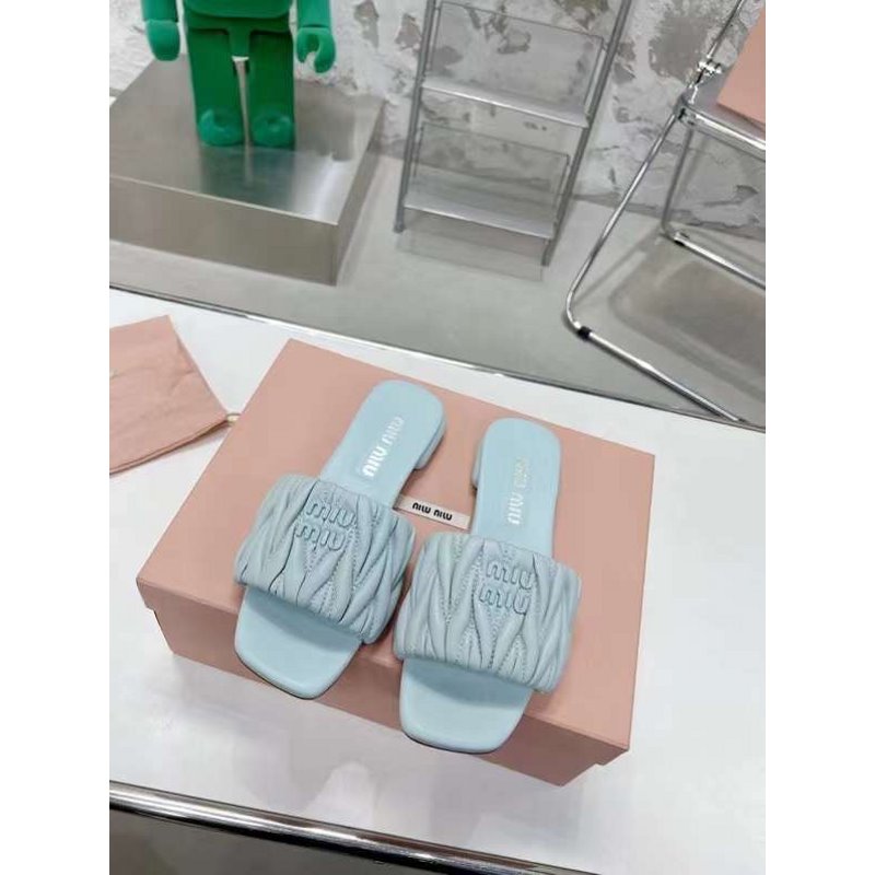 Miu miu Flat Slippers SHS05402