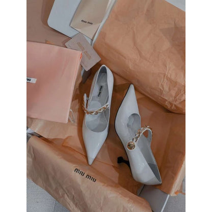 Miu miu Heeled Summer Shoes SHS05423