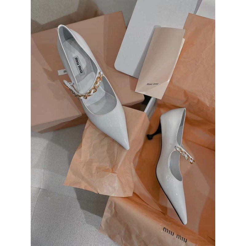 Miu miu Heeled Summer Shoes SHS05423