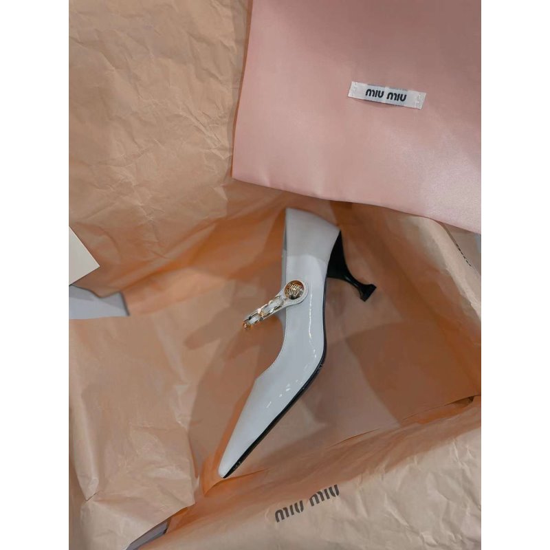 Miu miu Heeled Summer Shoes SHS05423