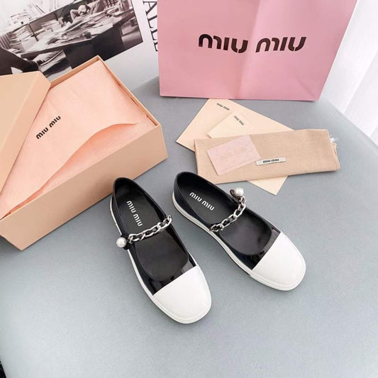 Miu miu Mary Jane Loafers SHS05408