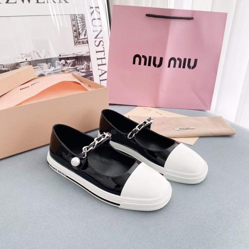 Miu miu Mary Jane Loafers SHS05408