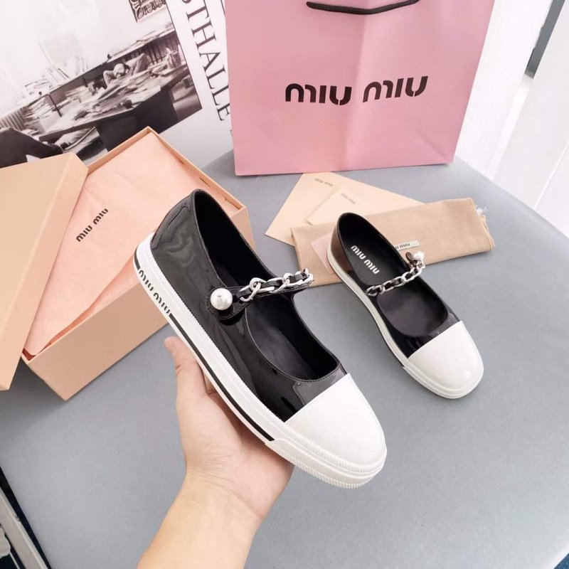 Miu miu Mary Jane Loafers SHS05408