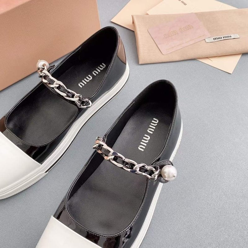 Miu miu Mary Jane Loafers SHS05408