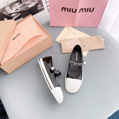 Miu miu Mary Jane Loafers SHS05408