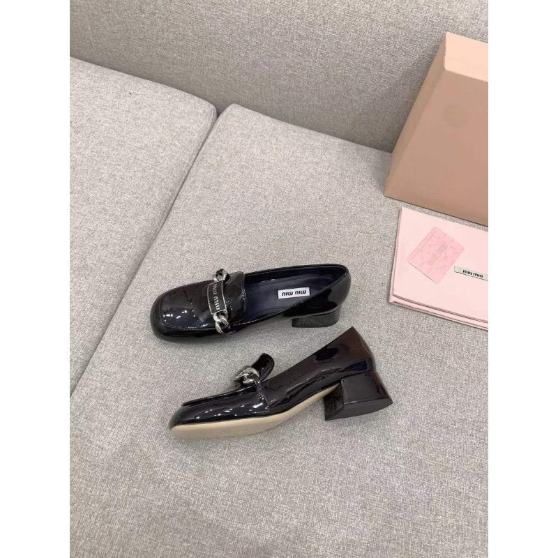 Miu miu Mary Jane Loafers SHS05409