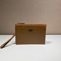 Prada Brown Saffiano Leather Wallet  WLB01295