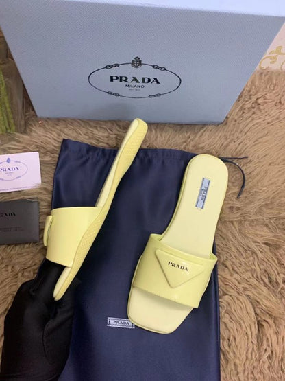 Prada Green Slippers SHS02547