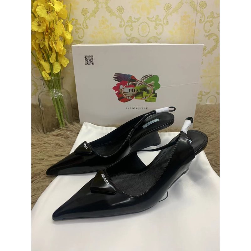 Prada Sling Back Pumps SHS03541