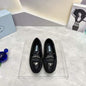 Prada Round Head Triangle Flat Series SH00092