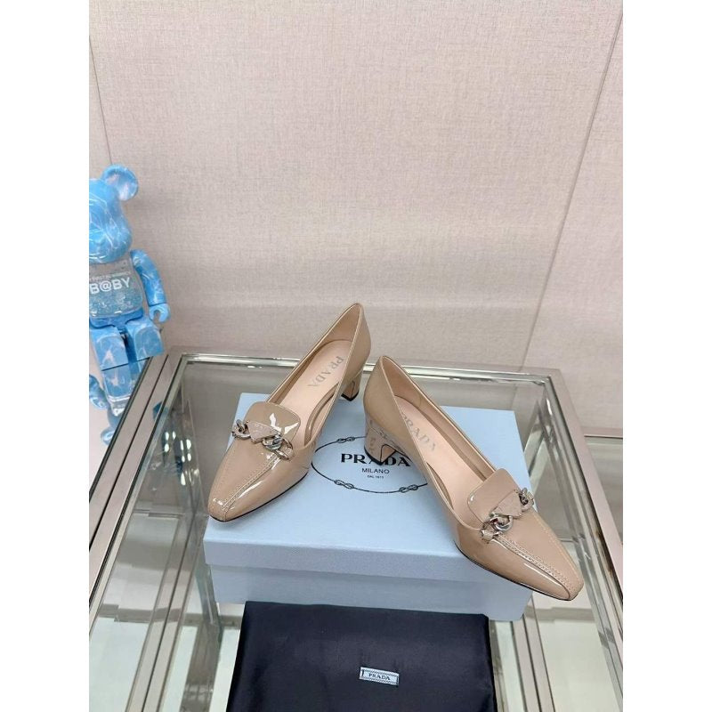 Prada Square Head Single Shoes SH00175