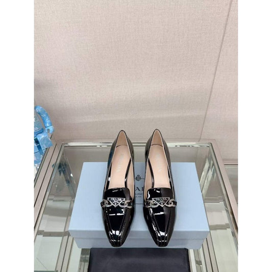 Prada Square Head Single Shoes SH00176