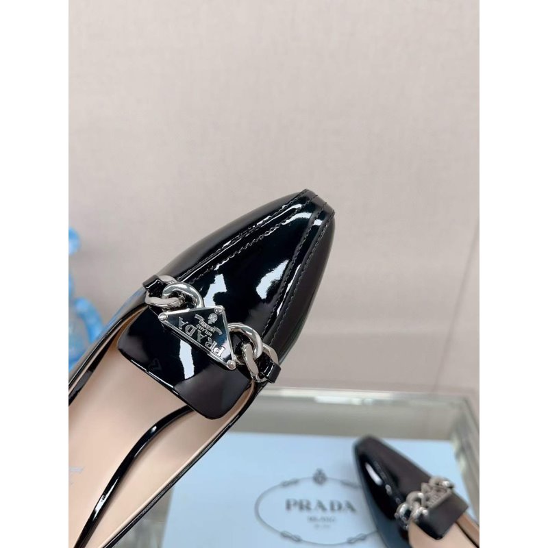 Prada Square Head Single Shoes SH00176