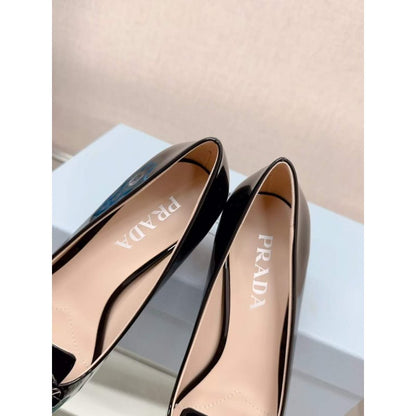 Prada Square Head Single Shoes SH00176