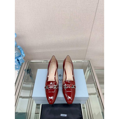 Prada Square Head Single Shoes SH00177