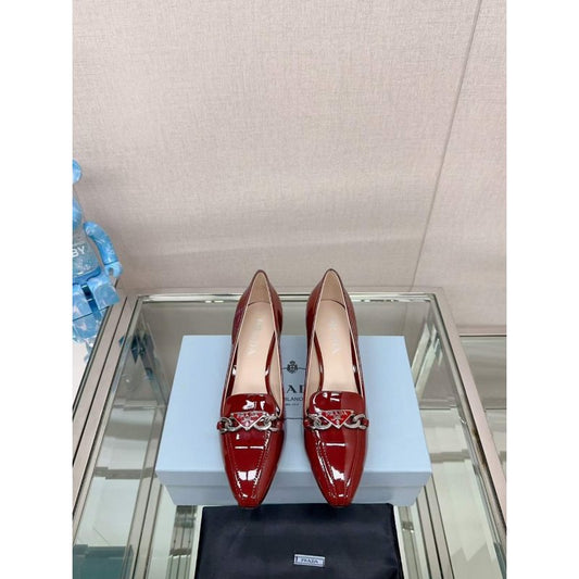 Prada Square Head Single Shoes SH00177