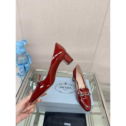 Prada Square Head Single Shoes SH00177