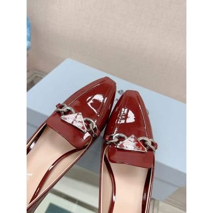 Prada Square Head Single Shoes SH00177