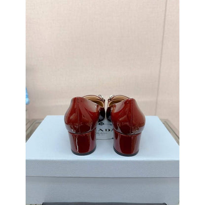 Prada Square Head Single Shoes SH00177