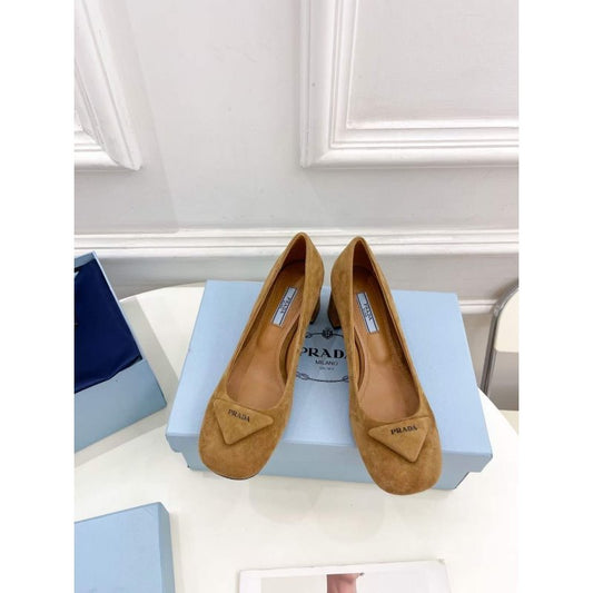 Prada Square Head Single Shoes SH00226