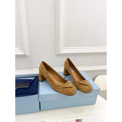 Prada Square Head Single Shoes SH00226