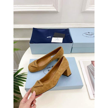 Prada Square Head Single Shoes SH00226