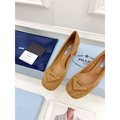 Prada Square Head Single Shoes SH00226