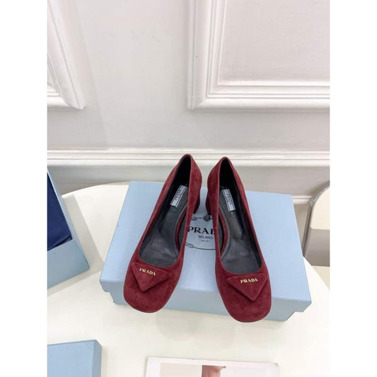 Prada Square Head Single Shoes SH00227