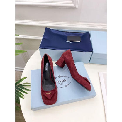 Prada Square Head Single Shoes SH00227