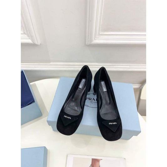 Prada Square Head Single Shoes SH00228