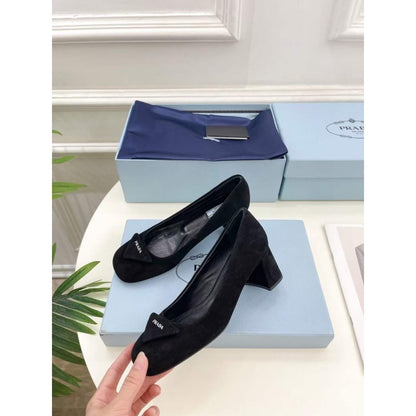 Prada Square Head Single Shoes SH00228