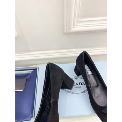Prada Square Head Single Shoes SH00228