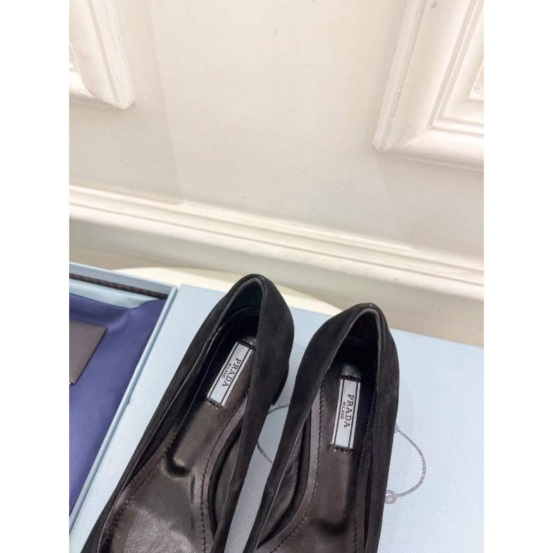 Prada Square Head Single Shoes SH00228