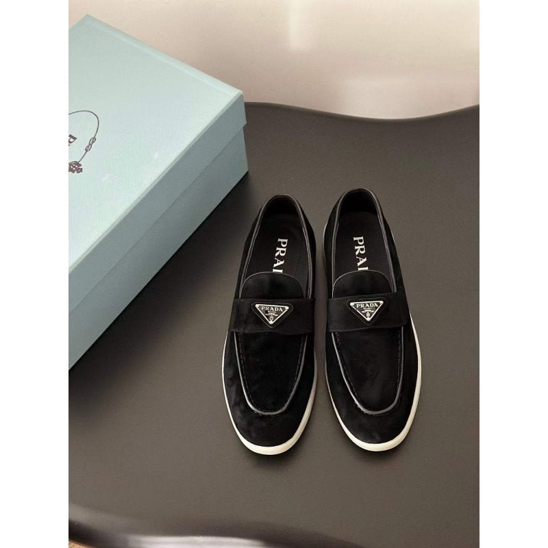 Prada Suede Loafers SH00053
