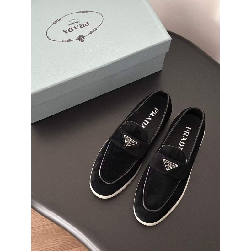 Prada Suede Loafers SH00053