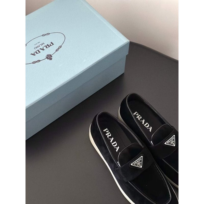Prada Suede Loafers SH00053