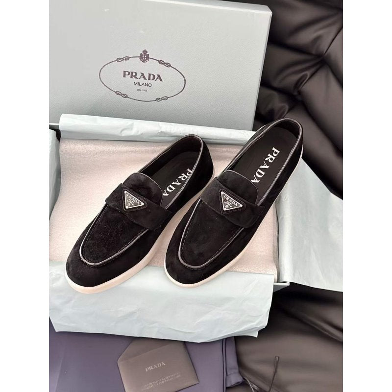 Prada Suede Loafers SH00053