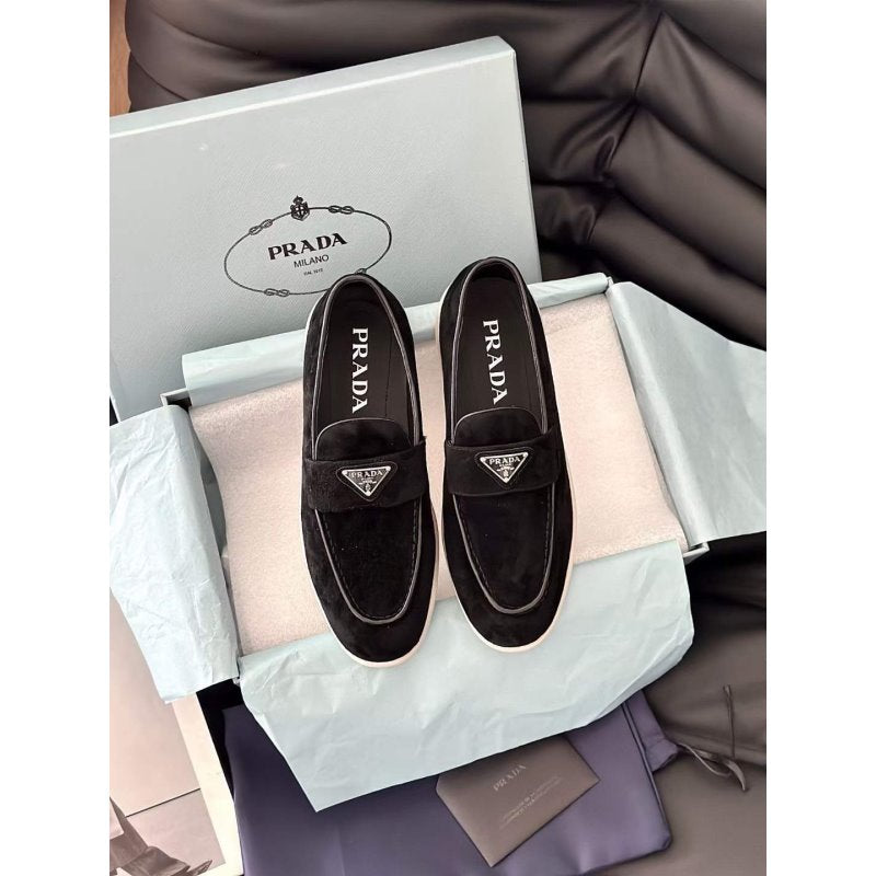 Prada Suede Loafers SH00053