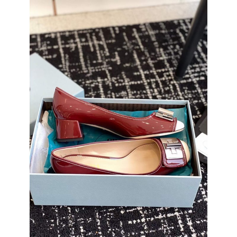 Prada Thick Heel Shoes SH00010