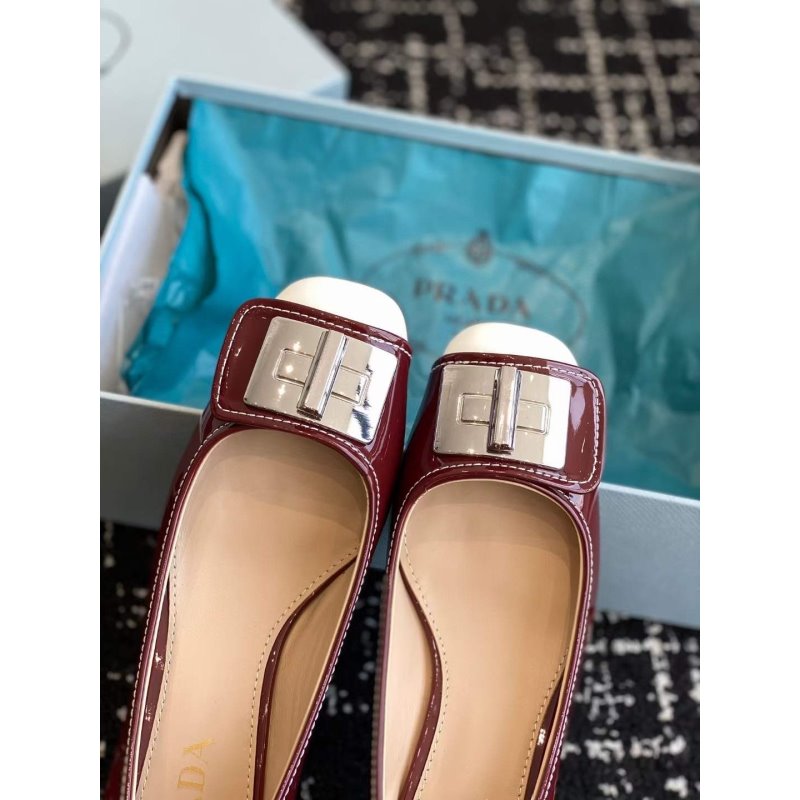 Prada Thick Heel Shoes SH00010